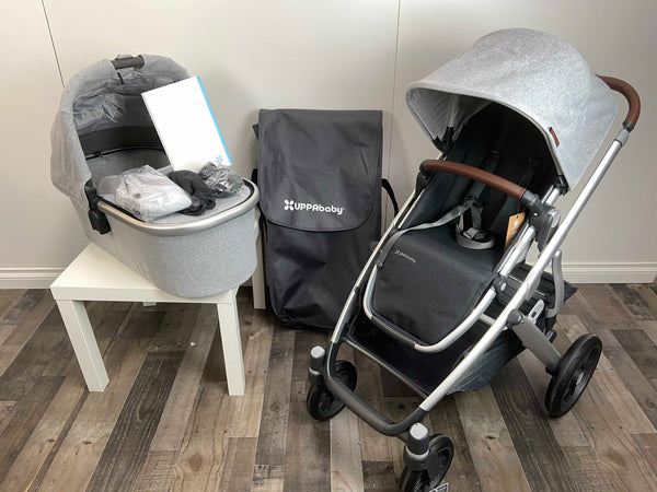 UPPAbaby VISTA V2 Stroller, 2020, Stella (Grey Brushed Melange)