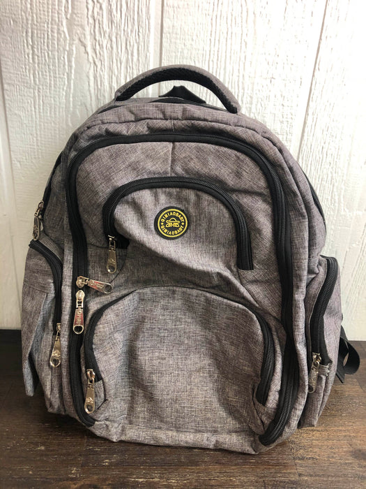 used QiMiaoBaby Smart Organizer Diaper Bag Backpack