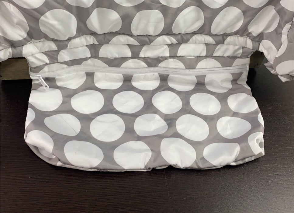 Shop Boppy Preferred Shopping Cart And High Chair Cover, Jumbo Dot at GoodBuy Gear
