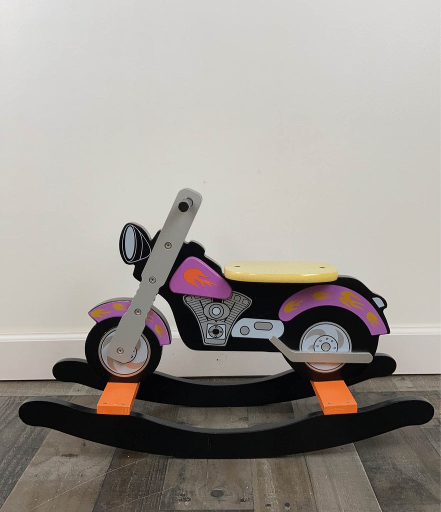 Wooden Motorcycle Rocker