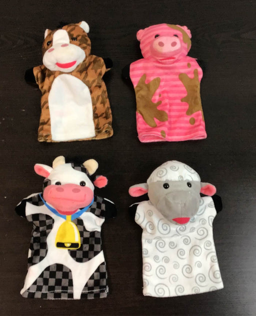 used Melissa & Doug Hand Puppet Set, Farm Friends