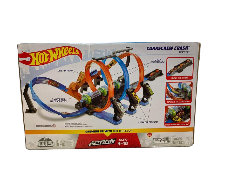 secondhand Hot Wheels Corkscrew Crash Looping Infernal