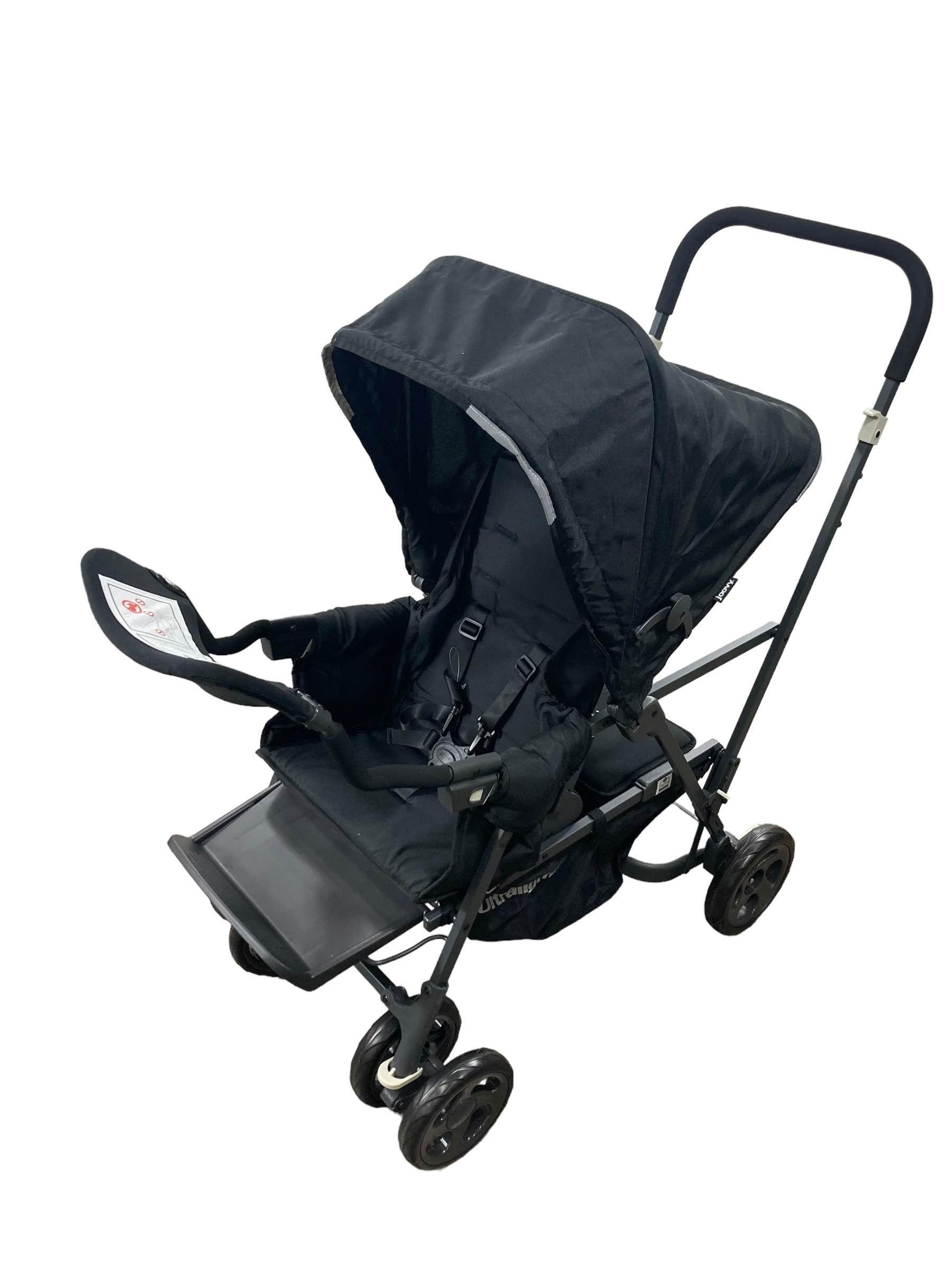 Joovy Caboose Too Ultralight Graphite Sit And Stand Double Stroller, B