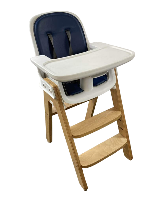 used OXO Tot Sprout High Chair, Navy/Birch