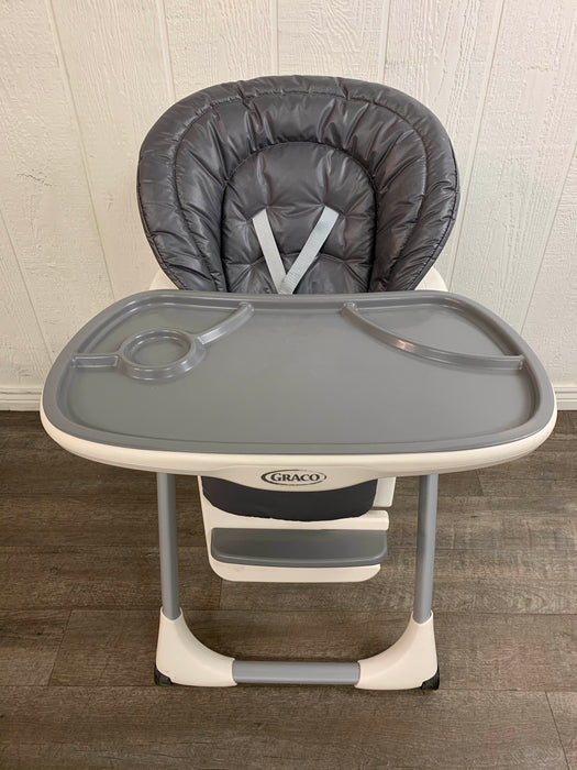 used Graco Souffle Folding Multi-Position Self-Standing Highchair