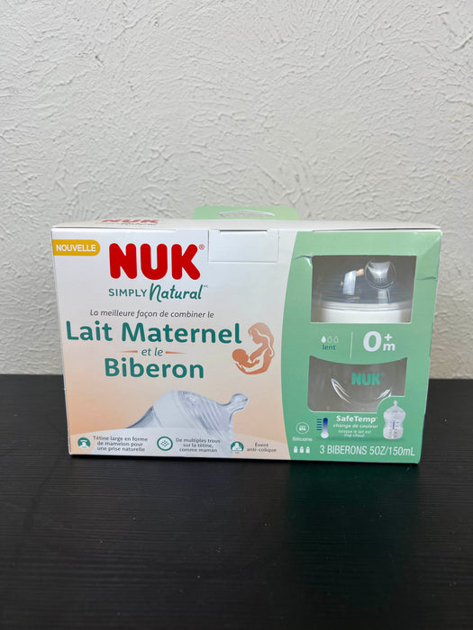 Shop NUK Simply Natural Bottles, 3 Pack, 5 oz at GoodBuy Gear