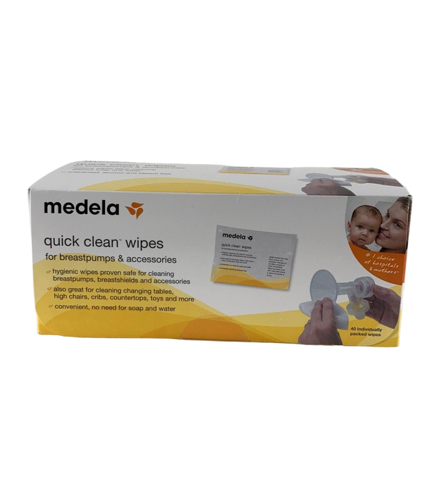 used Medela Quick Clean Wipes