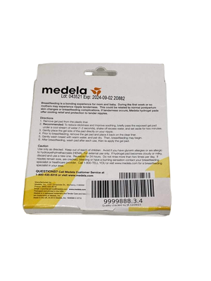 Medela Soothing Gel Pads for Breastfeeding 4 Count Pack Tender Care HydroGel  Reusable Pads Coolin 