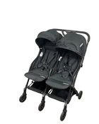used Mompush Lithe Double Stroller, 2022, Black
