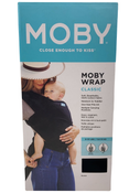 Shop Moby Classic Wrap Baby Carrier, Black at GoodBuy Gear