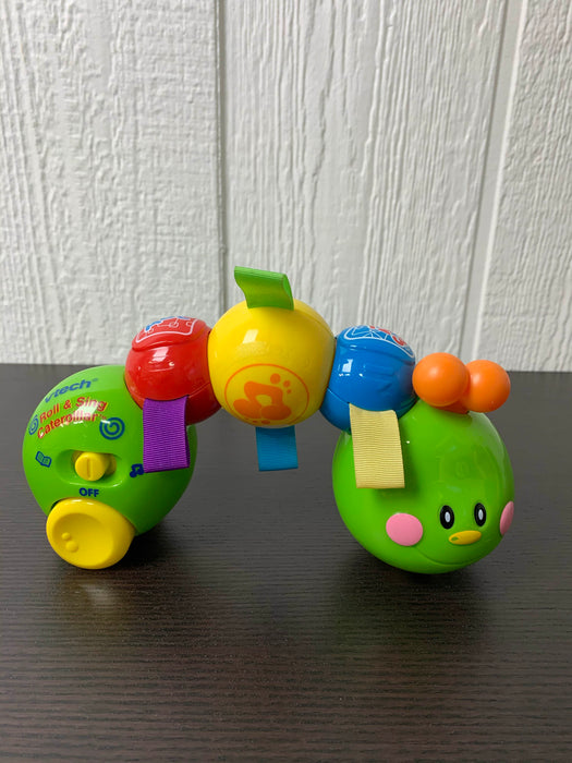 used VTech Roll and Sing Caterpillar