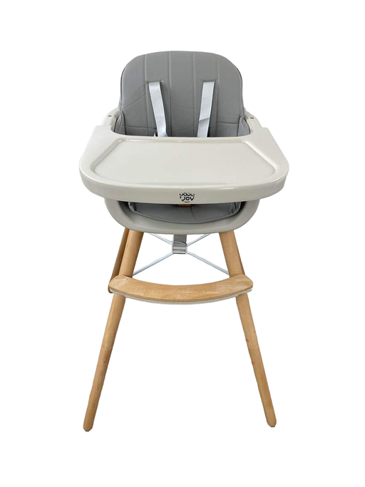 secondhand Baby Joy Convertible Wooden High Chair