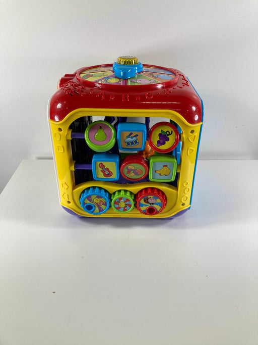 secondhand VTech Sort And Discover Activity Cube