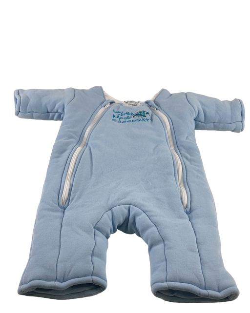 used Baby Merlin's Magic Sleepsuit, Small 3-6 Months, Blue, Cotton