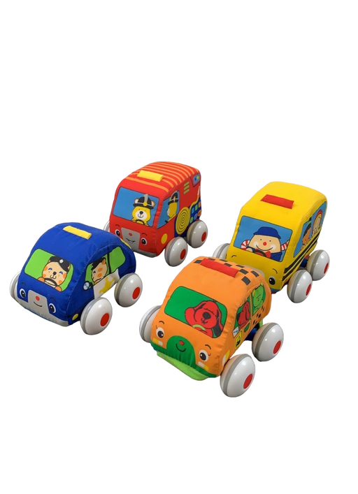 used Melissa & Doug K’s Kids Pull-Back Vehicle Set