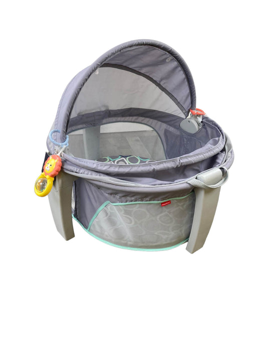 secondhand Fisher Price On-the-Go Baby Dome, Multi Bubbles 