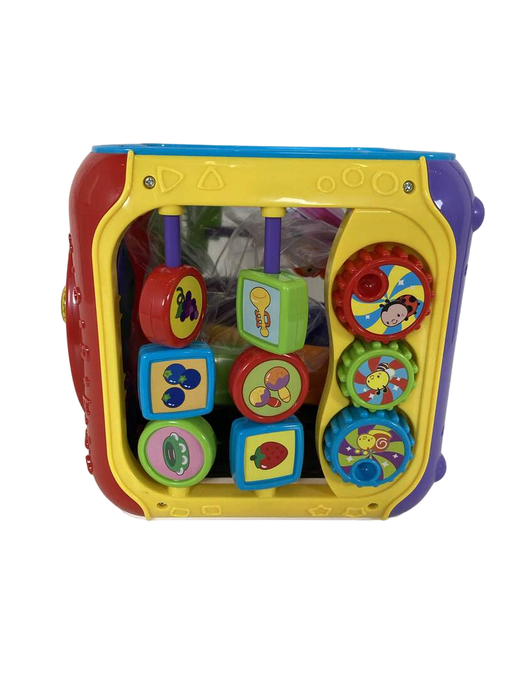 secondhand VTech Sort And Discover Activity Cube