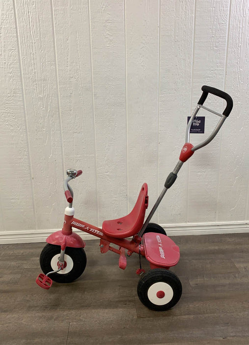 secondhand Radio Flyer Steer & Stroll Trike, Red