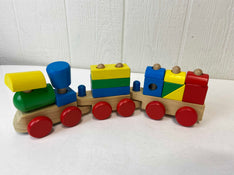 used Melissa & Doug Stacking Train Toddler Toy