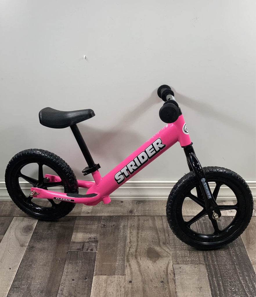 Strider Balance Bike 12” Classic, Pink