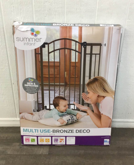 used Summer Infant Extra Tall Decor Safety Baby Gate