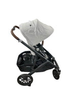 secondhand UPPAbaby VISTA V2 Stroller, 2022, Anthony (White & Grey Chenille)