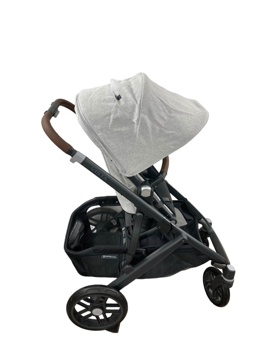 secondhand UPPAbaby VISTA V2 Stroller, 2022, Anthony (White & Grey Chenille)