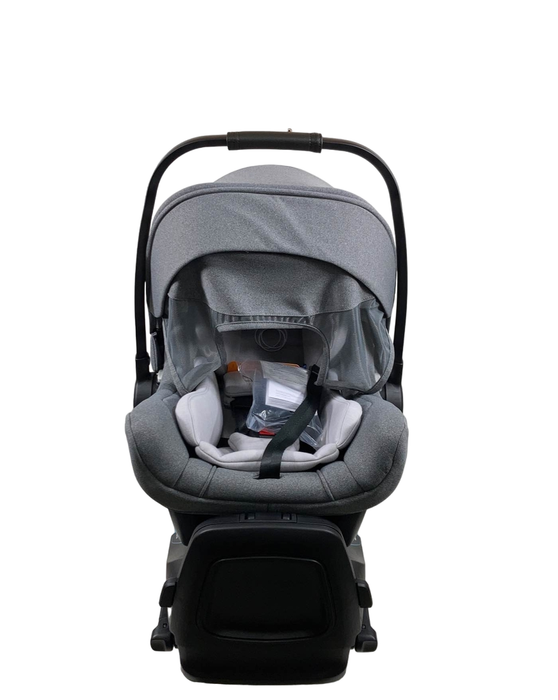 used Bugaboo Turtle Air By Nuna Car Seat, Grey Melange, 2021