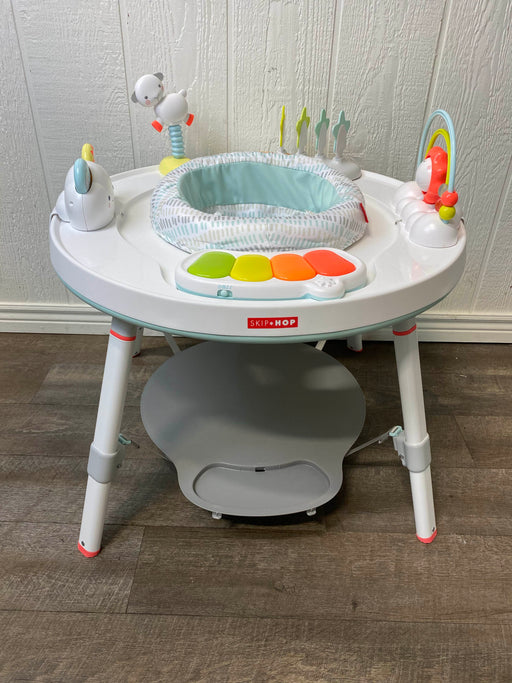 used Skip Hop Explore and More Baby's View 3-Stage Activity Center, Silver Lining Cloud