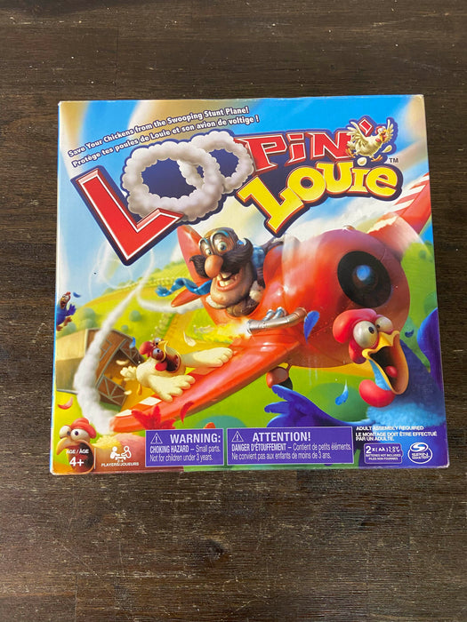 used Milton Bradley Loopin Louie Game