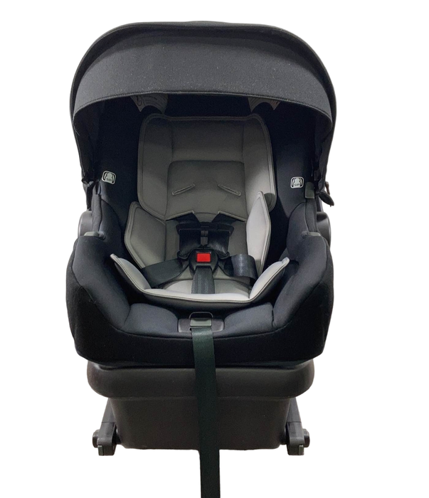 used Nuna PIPA Infant Car Seat, Caviar, 2021