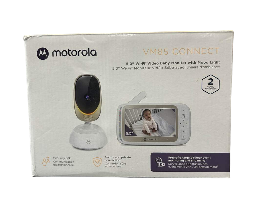 used Motorola Vm85 Baby Video Monitor