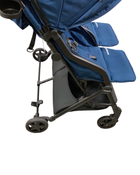 secondhand Mompush Lithe Double Stroller, 2022, Navy
