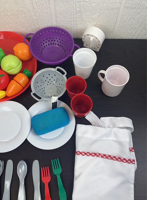 secondhand BUNDLE Play Food and Dishes