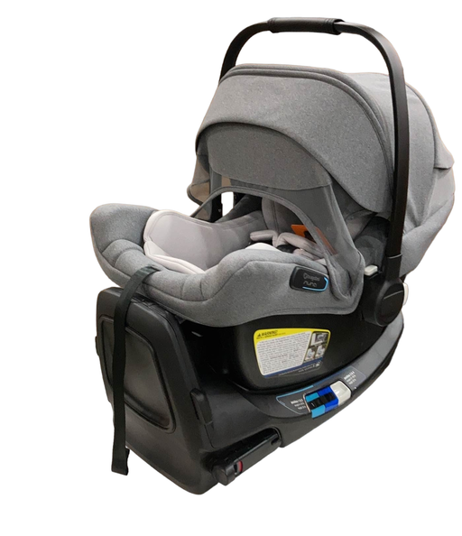 secondhand Bugaboo Turtle Air By Nuna Car Seat, 2021, Grey Melange