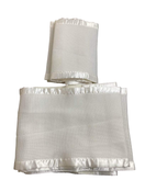 used Breathable Baby Mesh Crib Liner, White