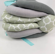 secondhand Infantino Elevate Adjustable Nursing Pillow, Grey/green