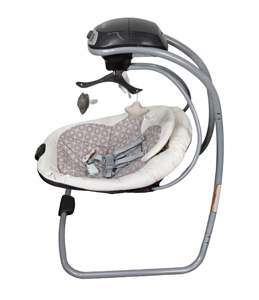 secondhand Graco Simple Sway Baby Swing, Abbington