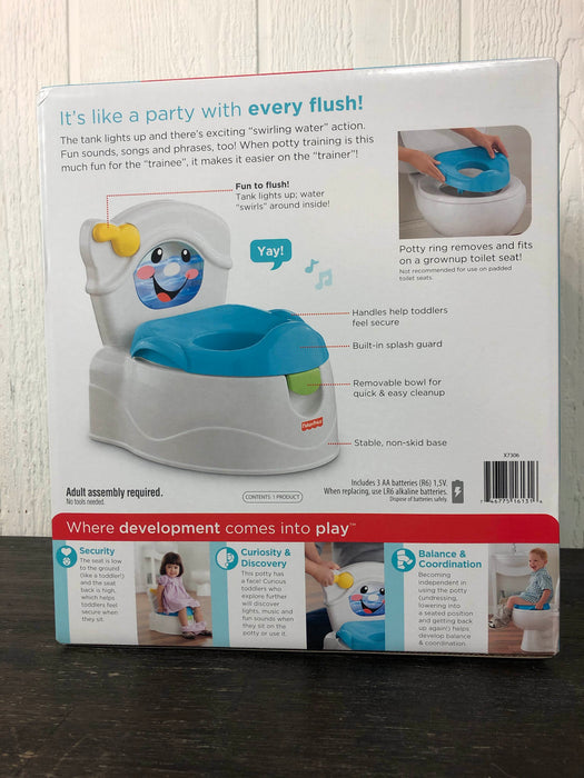 secondhand Fisher Price Learn-To-Flush Potty