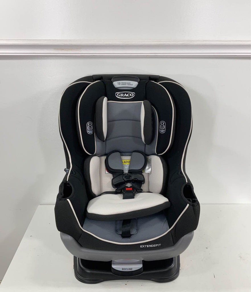Graco Extend2Fit Convertible Car Seat, 2019, Gotham