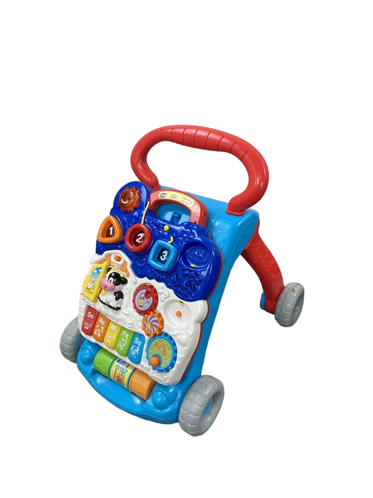 Shop VTech Sit-To-Stand Learning Walker, Blue at GoodBuy Gear
