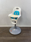 used Boon Flair High Chair, Blue/White