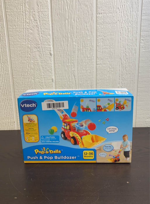 used VTech Pop-A-Balls Push And Pop Bulldozer