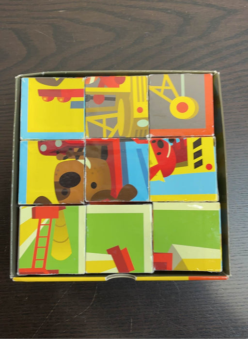 secondhand mudpuppy 9-Piece Block Puzzle