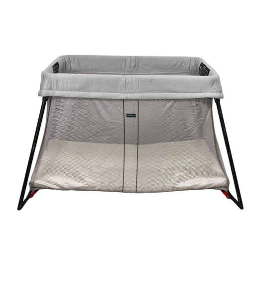 used BabyBjorn Travel Crib Light, Silver