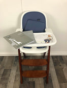 used OXO Tot Sprout High Chair, Navy/Walnut