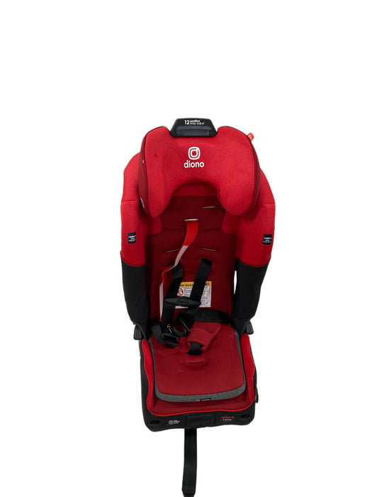 secondhand Diono Radian 3RXT Convertible Car Seat, 2021, Red Cherry