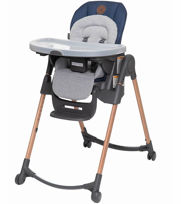 used Maxi-Cosi Minla 6-in-1 High Chair, Essential Blue