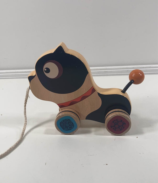 secondhand B. toys Happy Go Puppy Pull Toy