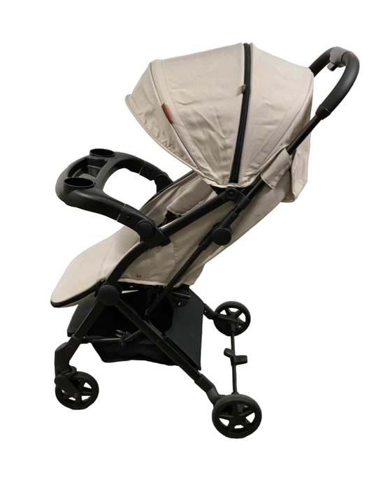 secondhand Mompush Lithe V2 Stroller, 2023, Khaki